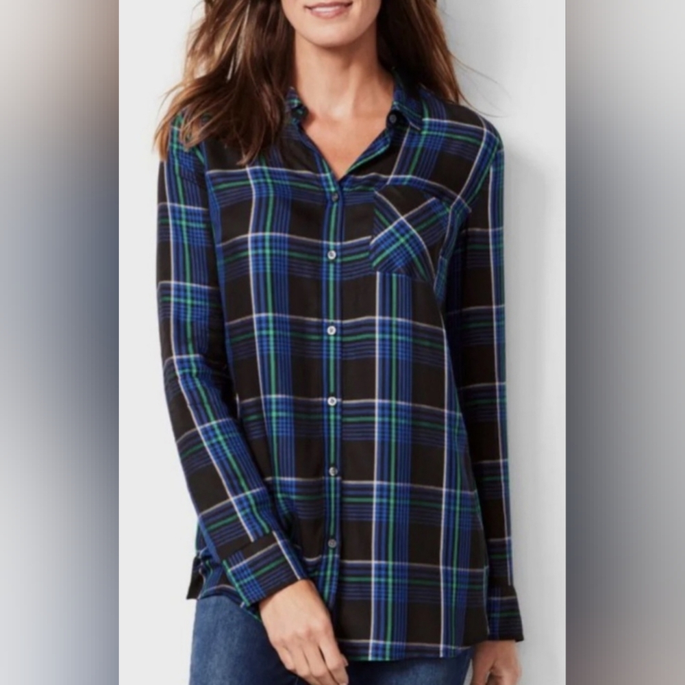 3 / $25 TALBOTS Women's Longsleeve Buttondown Casual Blouse. Size XS.